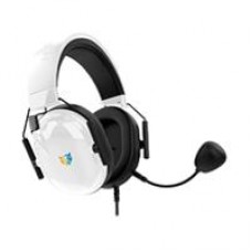AUDIFONOS GAMER BALAM RUSH AVIATOR LEVEL HA757 / DIADEMA ALAMBRICA / PC - DISP MOVILES - CONSOLAS / SONIDO ESTEREO / MICROFONO OMNIDIRECCIONAL / RGB PERSONALIZABLE / BLANCO / BR-941174, - Garantía: 1 AÑO -