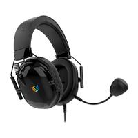 AUDIFONOS GAMER BALAM RUSH AVIATOR LEVEL HA757 / DIADEMA ALAMBRICA / PC - DISP MOVILES - CONSOLAS / SONIDO ESTEREO / MICROFONO OMNIDIRECCIONAL / RGB PERSONALIZABLE / NEGRO / BR-941167, - Garantía: 1 AÑO -