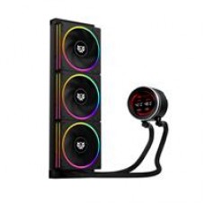 ENFRIAMIENTO LIQUIDO BALAM RUSH HYDROX EXPERT HYX36 / PANTALLA LCD 2.1 / SERIE 7 PINES / ARGB / SOFTWARE / 2400 RPM / 3 VENTILADORES / INTEL - AMD / HIDRODINAMICO / NEGRO / BR-941822, - Garantía: 1 AÑO -