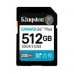 MEMORIA FLASH SD KINGSTON SDXC CANVAS GO PLUS 512GB 200MB/S C10 UHS-I U3 V30 (SDG4/512GB), - Garantía: 1 AÑO -