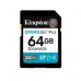 MEMORIA FLASH SD KINGSTON SDXC CANVAS GO PLUS 64GB 200MB/S C10 UHS-I U3 V30 (SDG4/64GB), - Garantía: 1 AÑO -
