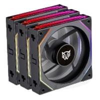 KIT 3 VENTILADORES BALAM RUSH EOLOX LINK EXL95/ FLUJO DE AIRE OPTIMO / VELOCIDAD 1800 RPM / SILENCIO CON PODER / CONEXIÓN DAISY-CHAIN / RGB / NEGRO / BR-942089, - Garantía: 1 AÑO -