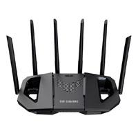 ROUTER ASUS TUF-BE6500 /688-5764MBPS /2.4 Y 5GHZ /1X WAN /3X LAN /6X ANTENAS EXT /WIFI 7 /MU-MIMO /OFDMA /AIMESH /GAMING, - Garantía: 3 AÑOS -