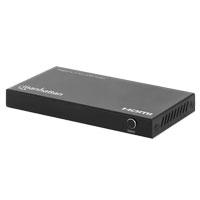 SPLITTER/MANHATTAN/208222/SWITCH HDMI 4K@60HZ, 3 ENTRADAS COMPACTO NEGRO, - Garantía: 3 AÑOS -