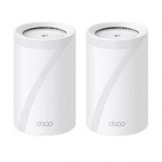 ROUTER INALÁMBRICO MESH INTERIOR PARA HOGAR | TP-LINK | DECO BE65(2-PACK) | TRIPLE BANDA WI-FI 7 BE9300 MBPS | 2 PUERTO 2.5 GIGABIT WAN/LAN | 4 ANTENAS INTERNAS | OPERACIÓN MULTI-LINK MLO, - Garantía: 2 AÑOS -