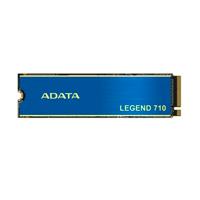 UNIDAD DE ESTADO SOLIDO SSD INTERNO ADATA LEGEND 710 512GB M.2 2280 NVME PCIE GEN 3X4 LECT.2400 ESCRIT.1800 MBS PC LAPTOP MINIPC 3DNAND DISIPADOR ALEG-710-512GCS, - Garantía: 3 AÑOS -
