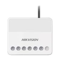 (AX PRO) RELEVADOR INALÁMBRICO HIKVISION / 1 ENTRADA DE ALARMA 24/7 / 1 SALIDA DE RELEVADOR 0 A 36 VCC (MAX. 5 A), - Garantía: 1 AÑO -