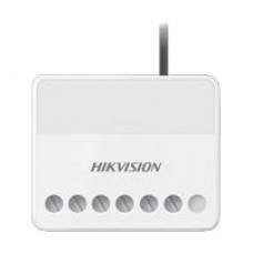 (AX PRO) RELEVADOR INALÁMBRICO HIKVISION / 1 ENTRADA DE ALARMA 24/7 / 1 SALIDA DE RELEVADOR 0 A 36 VCC (MAX. 5 A), - Garantía: 1 AÑO -