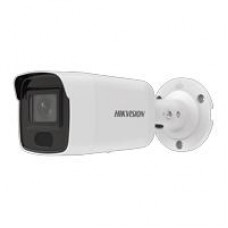 BALA IP 6 MEGAPIXEL HIKVISION/ LENTE 2.8 MM / 40 MTS IR / EXTERIOR IP67 / POE / ACUSENSE / DARKFIGHTER / ALARMAS Y AUDIO I/O / ONVIF / MICRO SD / 4 ANALÍTICOS: ACUSENSE, DETECCION FACIAL, CONTEO DE P, - Garantía: 1 AÑO -