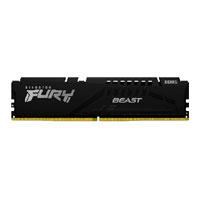 MEMORIA RAM KINGSTON DIMM DDR5 16GB 6800MT/S FURY BEAST BLACK EXPO CL34 288PIN 1.4V C/DISIPADOR DE CALOR P/PC/GAMER/ALTO RENDIMIENTO KF568C34BBE-16, - Garantía: 1 AÑO -