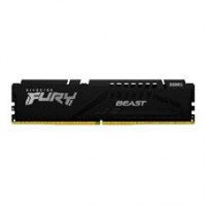MEMORIA RAM KINGSTON DIMM DDR5 16GB 6800MT/S FURY BEAST BLACK EXPO CL34 288PIN 1.4V C/DISIPADOR DE CALOR P/PC/GAMER/ALTO RENDIMIENTO KF568C34BBE-16, - Garantía: 1 AÑO -