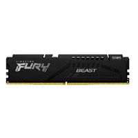MEMORIA RAM KINGSTON DIMM DDR5 32GB 6400MT/S FURY BEAST BLACK EXPO CL32 288PIN 1.4V C/DISIPADOR DE CALOR P/PC/GAMER/ALTO RENDIMIENTO KF564C32BBE-32, - Garantía: 1 AÑO -