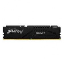 MEMORIA RAM KINGSTON DIMM DDR5 32GB 6400MT/S FURY BEAST BLACK EXPO CL32 288PIN 1.4V C/DISIPADOR DE CALOR P/PC/GAMER/ALTO RENDIMIENTO KF564C32BBE-32, - Garantía: 1 AÑO -
