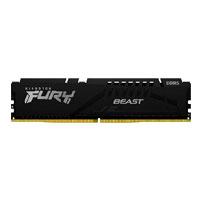 MEMORIA RAM KINGSTON DIMM DDR5 16GB 6400MT/S FURY BEAST BLACK EXPO CL32 288PIN 1.4V C/DISIPADOR DE CALOR P/PC/GAMER/ALTO RENDIMIENTO KF564C32BBE-16, - Garantía: 1 AÑO -