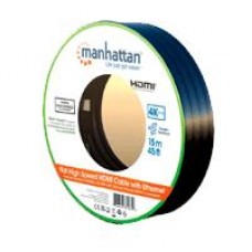 CABLES/MANHATTAN/355650/CABLE HDMI 1.4 PLANO MM 15., - Garantía: 3 AÑOS - CABLES/MANHATTAN/355650/CABLE HDMI 1.4 PLANO MM 15., - Garantía: 3 AÑOS -