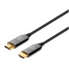 CABLES/MANHATTAN/356176/CABLE HDMI 2.1 FIBRA ÓPTICA 15M, 8KA60HZ CERTIFICADO, - Garantía: 3 AÑOS -