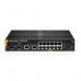 SWITCH HPE ARUBA JL679A 6100 ADMINISTRABLE CAPA 2 12G PUERTOS POE CL4 2SFP 2RJ45 1G 139WATTS, - Garantía: SG -