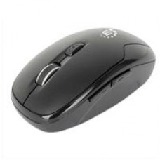 MOUSE/MANHATTAN/190367/MOUSE PREMIUM ÓPTICO INALÁMBRICO USB MW6185, - Garantía: 3 AÑOS -