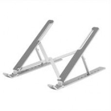 SOPORTES/MANHATTAN/462617/SOPORTE DE ALUMINIO PARA LAPTOP O TABLET CON ELEVACIÓN AJUSTABLE, ECO, - Garantía: 5 AÑOS -