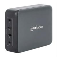 ESTACIONDECARGA/MANHATTAN/102667/ESTACIÓN DE CARGA PD CON 4 PUERTOS USB-C - 240 W, - Garantía: 3 AÑOS -