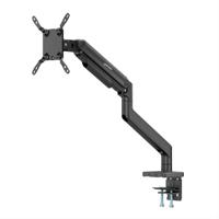 SOPORTES/MANHATTAN/462570/SOPORTE DE ALUMINIO CON SISTEMA DE PISTÓN PARA 1 MONITOR DE 17 A 49, - Garantía: 5 AÑOS -