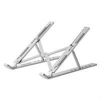 SOPORTES/MANHATTAN/462600/SOPORTE DE ALUMINIO PARA LAPTOP O TABLET CON ELEVACIÓN AJUSTABLE, PREMIUM, - Garantía: 5 AÑOS -