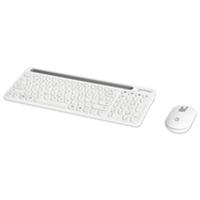 TECLADOS/MANHATTAN/180580/KIT DE TECLADO Y MOUSE INALÁMBRICOS CON CONEXIÓN DUAL USB Y BLUETOOTH, - Garantía: 3 AÑOS -