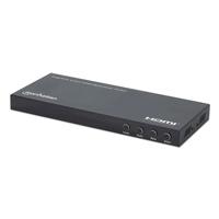 SWITCH/MANHATTAN/208406/SWITCH MULTIVIEWER HDMI DE 4 PUERTOS 4K, - Garantía: 3 AÑOS -