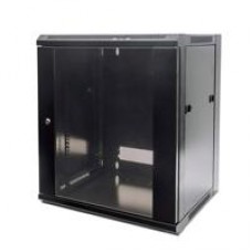 GABINETES/INTELLINET/711869/GABINETE DE MONTAJE EN PARED DE 19, 12U, 450 MM (17.7 PULG.) PROFUNDIDAD, NEGRO, - Garantía: 3 AÑOS -