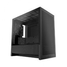 GABINETE NZXT H3 FLOW /NEGRO / VIDRIO TEMPLADO / MINI TORRE/ MICRO-ATX /GAMER, - Garantía: 1 AÑO -
