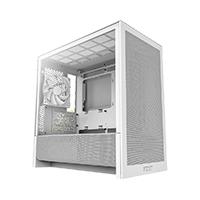 GABINETE NZXT H3 FLOW / BLANCO / VIDRIO TEMPLADO / MINI TORRE/ MICRO-ATX /GAMER, - Garantía: 1 AÑO -