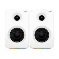 BOCINAS ACTECK DYNAMIC EXACT R BS700 / RCA - HDMI ARC - USB - BLUETOOTH 5.3 / 50 W / ILUMINACION RGB 7 MODOS / 6 HZ - 18 KHZ / 60 DB / SONIDO ENVOLVENTE Y POTENTE / BLANCO / AC-940825, - Garantía: 1 AÑO -