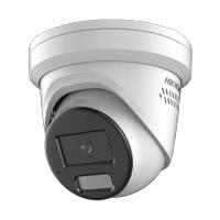 TURRET IP 4 MEGAPIXEL HIKVISION / LENTE 2.8 MM / 40 MTS IR / EXTERIOR IP67 / MICRÓFONO Y BOCINA INTEGRADO (AUDIO DE DOS VÍAS) / DARKFIGHTER / POE / LUZ ESTROBOSCOPICA / ONVIF / MICRO SD / 4 ANALÍTIC, - Garantía: 1 AÑO -