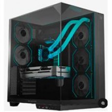 GABINETE GAMER BALAM RUSH TANK MAJESTIC 7600 / MEDIA TORRE / ATX/MICRO ATX- MINI ITX / VENTILADORES ARGB / TRIPLE PANEL DE CRISTAL TEMPLADO / NEGRO / BR-941495, - Garantía: 5 AÑOS -