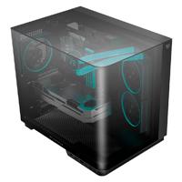 GABINETE GAMER BALAM RUSH TANK EXPERT CURVE 6800 / MEDIA TORRE / ATX - MICRO ATX - ITX / VENTILADORES ARGB INCLUYE 3X 120 MM / PANEL CURVO DE CRISTAL TEMPLADO / NEGRO /BR-941570, - Garantía: 5 AÑOS -