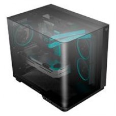 GABINETE GAMER BALAM RUSH TANK EXPERT CURVE 6800 / MEDIA TORRE / ATX - MICRO ATX - ITX / VENTILADORES ARGB INCLUYE 3X 120 MM / PANEL CURVO DE CRISTAL TEMPLADO / NEGRO /BR-941570, - Garantía: 5 AÑOS -