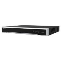 [DOBLE PODER DE DECODIFICACIÓN] NVR  HIKVISION 32 MEGAPIXEL (8K) / 16 CANALES IP / 16 PUERTOS POE+ / ACUSENSE / ANPR / CONTEO DE PERSONAS / HEAT MAP / 2 BAHÍAS DE DISCO DURO / HDMI EN 8K / SOPORTA PO, - Garantía: 1 AÑO -