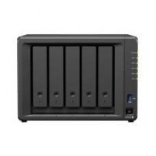 NAS SYNOLOGY DS1525+ / 5 BAHIAS/NUCLEO CUADRUPLE 2.2GHZ/8 GB DDR4/ 2.5GBE LAN X2/USB 3.2 X2/ HASTA 100 TB HOT-SWAP/ AMD RYZEN V1500B/NO INCLUYE DISCOS, - Garantía: 3 AÑOS -