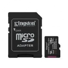 MEMORIA FLASH MICRO SD KINGSTON SDXC CANVAS SELECT PLUS 128GB 150MB/S UHS-I U1 V10 C/ADAPTADOR (SDCS3/128GB), - Garantía: 1 AÑO -