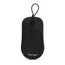 MOUSE / VORAGO / MO-102, NEGRO OPTICO ALAMBRICO 1,000/1,600 DPI USB, - Garantía: 1 AÑO -