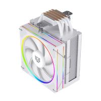 ENFRIAMIENTO DE AIRE GAMER BALAM RUSH HELIUX PRO HEX50 / DISIPADOR / TDP 220 W / COMPATIBILIDAD UNIVERSAL AMD - INTEL / ARGB PERSONALIZABLE / 4 PIPAS / VENTILADOR 120 MM / BLANCO / BR-942058, - Garantía: 1 AÑO -