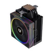 ENFRIAMIENTO DE AIRE GAMER BALAM RUSH HELIUX PRO HEX50 / DISIPADOR / TDP 220 W / COMPATIBILIDAD UNIVERSAL AMD - INTEL / ARGB PERSONALIZABLE / 4 PIPAS / VENTILADOR 120 MM / NEGRO / BR-942041, - Garantía: 1 AÑO -