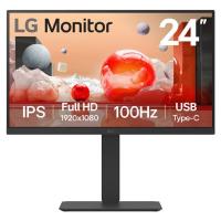 MONITOR PC LG B2B 24BA650-B FHD 24 IPS,1920X1080,100HZ,ALTAVOZ 2WX2,TR 5MS,BRILLO 250CD/M2,16:9,SRGB 99%,1300:1,KVM,HDMI,DISPLAYPORT,USB-C,INCLINACION-ALTURA-GIRO-PIVOTE,VESA 100X100MM., - Garantía: SG -