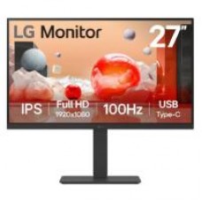 MONITOR PC LG B2B 27BA750-B FHD 27 IPS,USB-C Y RJ45,1920X1080,100HZ,16:9,BRILLO 250NITS,SRGB99%,TR5MS,CONTR 1300:1,KVM,HDMI,DISPLAYPORT,ALTAVOZ 2WX2,INCLINACION-ALTURA-GIRO-PIVOTE,VESA 100X100 MM, - Garantía: SG -