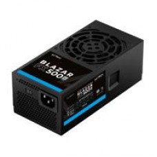 FUENTE DE PODER ACTECK BLAZAR FX500 / TFX / 500 W / UVP - OVP - OPP - SCP / NO MODULAR / ATX 24 PINES - ATX12V 4+4 - 2 PUERTOS SATA - 2 MOLEX / NEGRO / ES-05002T, - Garantía: 1 AÑO -