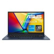 LAPTOP ASUS VIVOBOOK 14 F1404VA, CORE I5-1334U, 8GB, 512GB SSD, 14 PULGADAS WUXGA, WIN 11 PRO, COLOR QUIET BLUE, GRADO MILITAR, 1 AÑO DE GARANTIA, - Garantía: 1 AÑO -