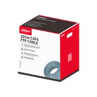 CABLE UTP/ DAHUA/ DH-PFM920I-6F-C/ BOBINA DE 305M/ FTP CAT6, ALIMENTACION A TRAVES DE ETHERNET/ MATERIAL CONDUCTOR DE COBRE LIBRE DE OXIGENO DE ALTA PUREZA/ CUBIERTA EXTERIOR DE PVC PERSONALIZADA/ CL, - Garantía: 2 AÑOS -