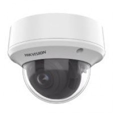 CAMARA HIKVISION /DOMO TURBOHD 5 MEGAPIXEL / LENTE MOTORIZADO 2.7 - 13.5 MM / IR EXIR 40 MTS / TVI-AHD-CVI-CVBS / IK10 / IP67 / DWDR / 12 VCC / 24 VCA, - Garantía: 1 AÑO -