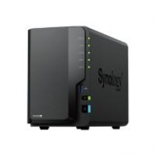 NAS SYNOLOGY DS225+ /2 BAHIAS NUCLEO CUADRUPLE HASTA 2.7 GHZ 2GB DDR4, AMPLIABLE HASTA 6GB/1GBE LAN X1/ 2.5GBE LAN X1/SATA/HOT-SWAP/ SIN DISCOS/ INTEL CELERON J4125 /HASTA 40 TB, - Garantía: 3 AÑOS -
