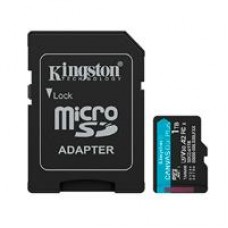 MEMORIA FLASH MICRO SD KINGSTON SDXC CANVAS GO PLUS 1TB 200MB/S UHS-I U3 V30 C/ADAPTADOR (SDCG4/1TB), - Garantía: 1 AÑO -